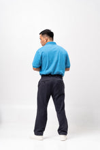 Load image into Gallery viewer, Acid Dark Aqua Blue Classique Plain Polo Shirt
