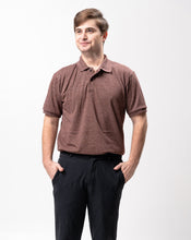Load image into Gallery viewer, Acid Choco Brown Classique Plain Polo Shirt
