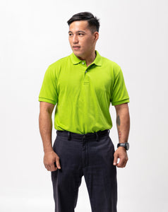 Avocado Green Classique Plain Polo Shirt