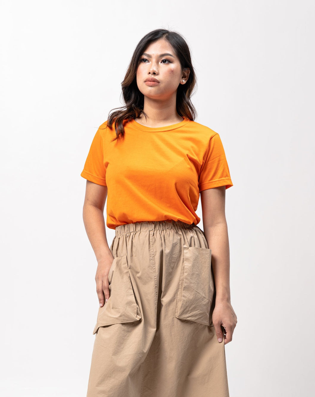 Popsicle Orange Sun Plain Women's T-Shirt