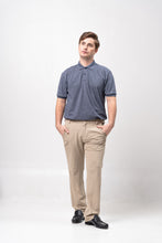 Load image into Gallery viewer, Acid Navy Blue Classique Plain Polo Shirt
