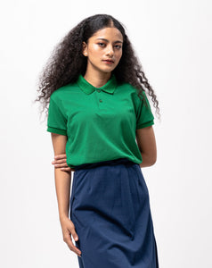 Forest Green Classique Plain Women's Polo Shirt