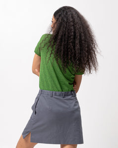 Sirotex Green Flush / Black Classique Plain Women's Polo Shirt