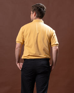 Oatmeal Classique Plain Polo Shirt