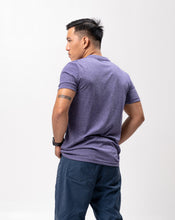 Load image into Gallery viewer, Purple Sirotex Cotton Blue Plain Unisex T-Shirt
