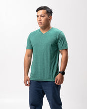 Load image into Gallery viewer, Emerald Green Sirotex Cotton Blue Plain Unisex T-Shirt
