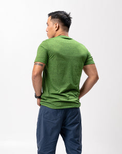 Green Flush Black Cotton Blue Plain Unisex T-Shirt