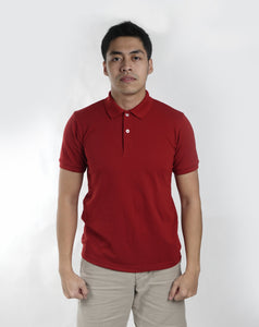 Red Maroon Classique Plain Polo Shirt