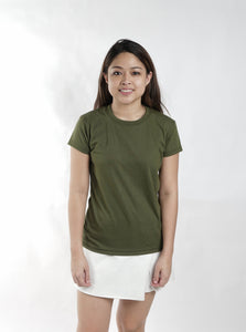 Covert Green Sun Plain Women's T-Shirt