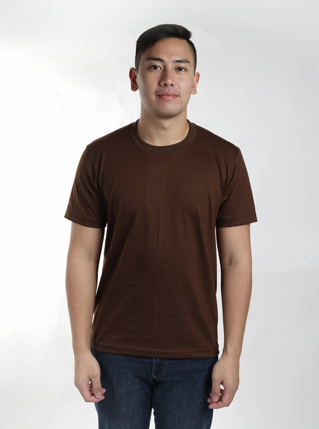 Choco Brown Sun Plain T-Shirt