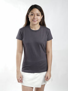 Steel Gray Sun Plain Women's T-Shirt