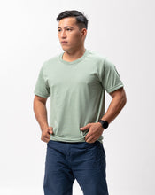 Load image into Gallery viewer, Beetle Green Sun Plain T-Shirt
