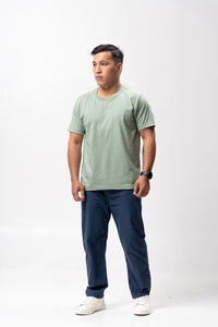 Beetle Green Sun Plain T-Shirt