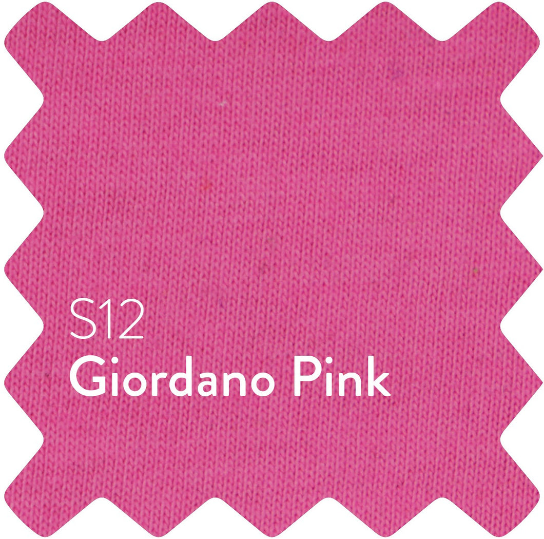 Giordano Pink Sun Plain Women's T-Shirt