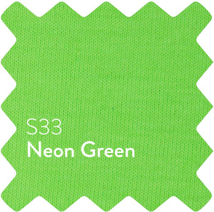 Neon Green Sun Plain T-Shirt