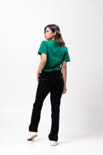 Load image into Gallery viewer, Emerald Green Sun Plain Women&#39;s T-Shirt

