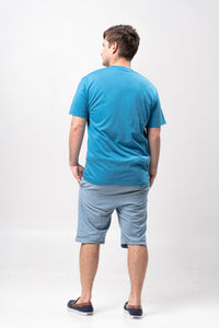 Aquamarine Sun Plain T-Shirt
