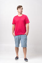 Load image into Gallery viewer, Fuchsia Pink Sun Plain T-Shirt
