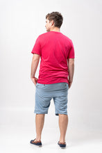 Load image into Gallery viewer, Fuchsia Pink Sun Plain T-Shirt
