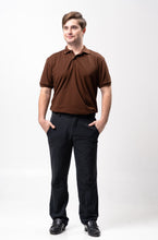 Load image into Gallery viewer, Choco Brown Classique Plain Polo Shirt
