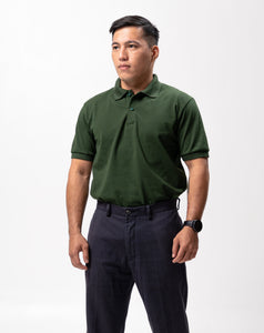 Moss Green Classique Plain Polo Shirt
