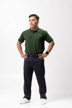 Load image into Gallery viewer, Moss Green Classique Plain Polo Shirt
