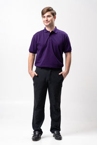 Purple Classique Plain Polo Shirt