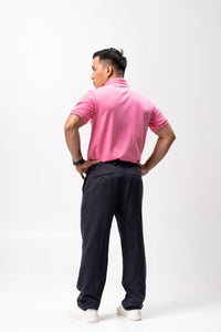 Giordano Pink Classique Plain Polo Shirt