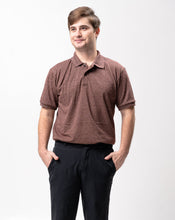 Load image into Gallery viewer, Acid Brown Classique Plain Polo Shirt
